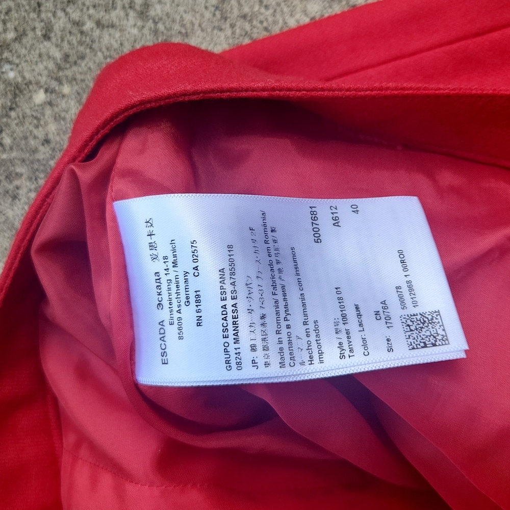ESCADA wool & cashmere pants - Picture 8 of 10